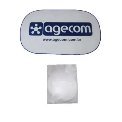 Tapa sol personalizado e embalagem.