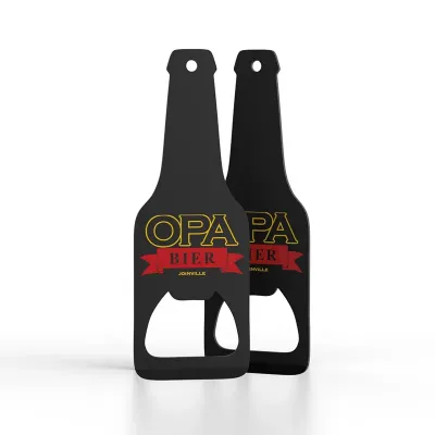 Abridor Garrafinha Preto Personalizado