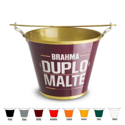 Balde de Cerveja em Alumínio: opções de cores