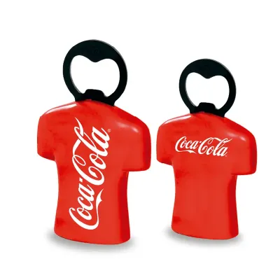 Abridor de garrafas vermelho Personalizado