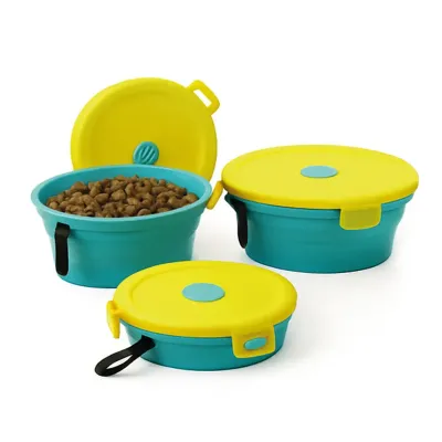 Comedouro retrátil sem tampa é prático e funcional