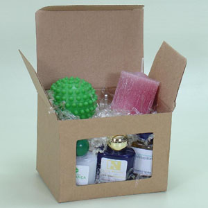 Kit relaxamento com 8 itens.