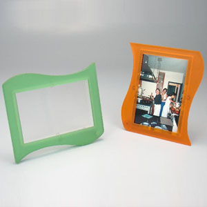 Porta retrato com modelo bandeira em várias cores