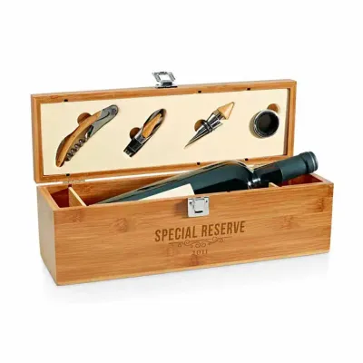 Conjunto para vinho.