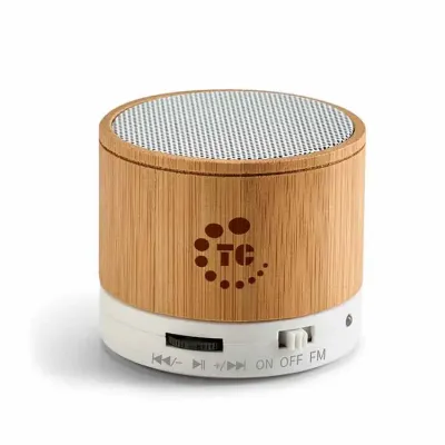 Caixa de som com microfone