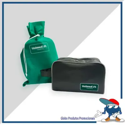 Nécessaire personalizada com alça de mão 