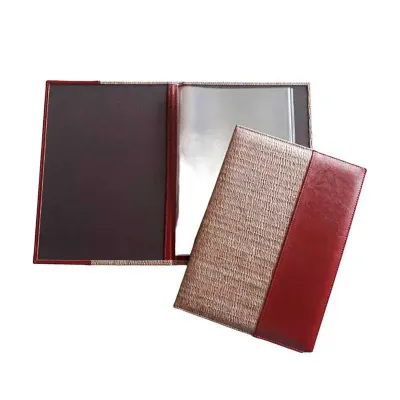 Porta cardápio em sintético