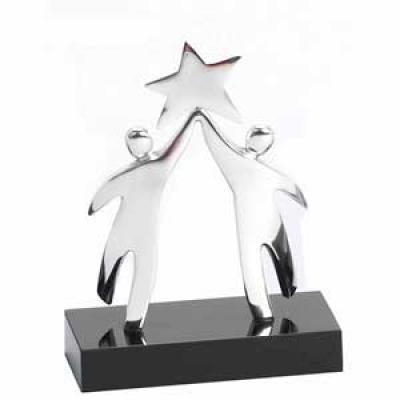 Troféu Personalizado Modelo “Equipe“ com estrela