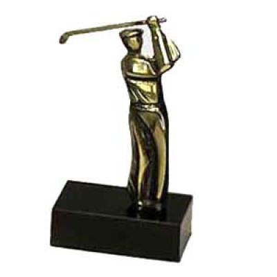 Troféu personalizado esportista golfista