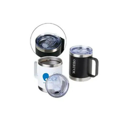 Caneca Hermética em Aço, com tampa