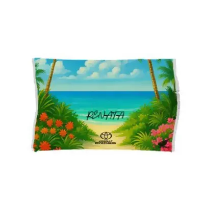 Canga em Tecido Oxfordine Estampa Colorida