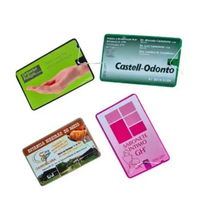 Cartão Promocional Fio Dental em Poliestireno