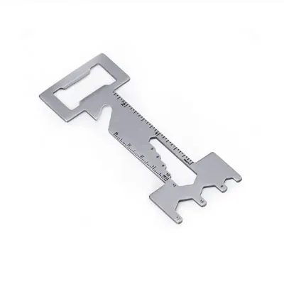 Abridor de garrafas metálico multiferramentas