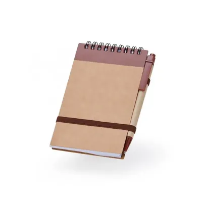 Bloco de Anotações Marrom