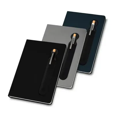 Cadernos capa dura: 3 cores