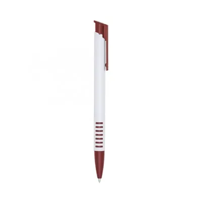 Caneta Plástica Vermelha