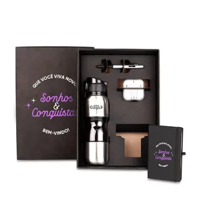 Kit Squeeze, Bloco, Caneta