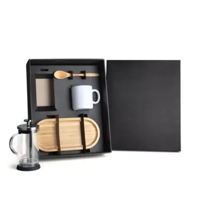 Kit Para Café em caixa