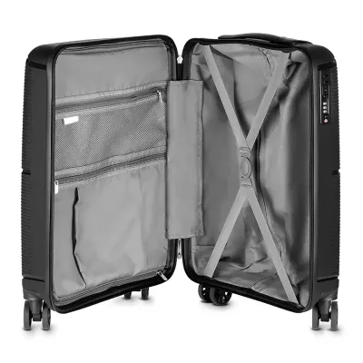 Mala de Bordo aberta