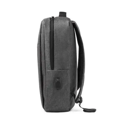 Lateral Mochila para notebook 300D cinza