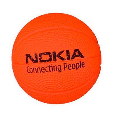 Bolinhas de Basquete Anti stress Personalizada | Bolinha Anti Stress personalizada no formato de bola de basquete.É o brinde personalizado ideal para seu evento. | ST BASQUETE VNL
