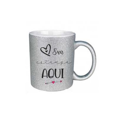 Caneca Glitter Personalizada