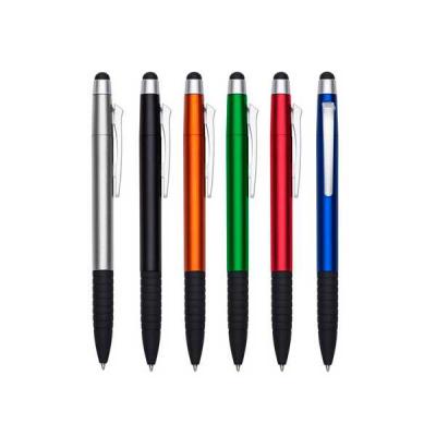 Caneta Plastica com Ponteira Touch para Brindes