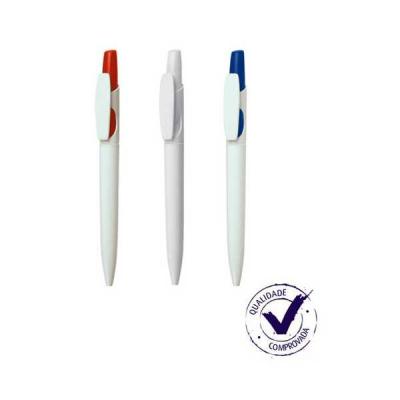 Caneta Esferográfica Plástica Personalizada