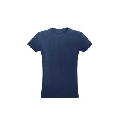 Camiseta Unissex de Corte Regular azul