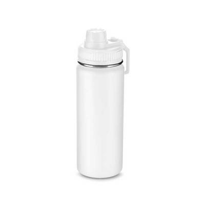 Garrafa Termica de Inox na cor branca