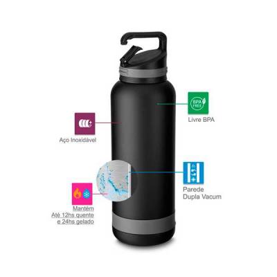 Garrafa Térmica em aço Inoxidável Personalizada