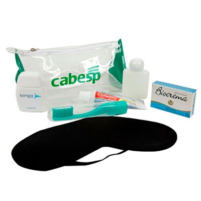Kit Bucal Personalizado para Viagem | Kit Higiene Personalizado