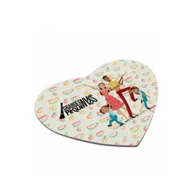 Mouse Pad Coracao Personalizado Para Brindes