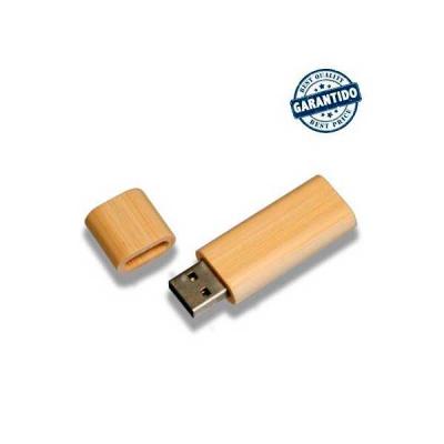 Pen drive 4 GB de Bambu Personalizado