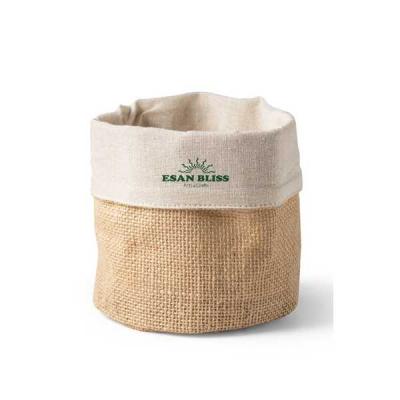 Sacola Personalizada em juta e Algodao