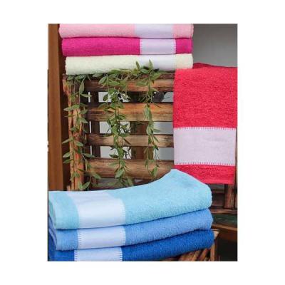 Toalha de Rosto com Barrado