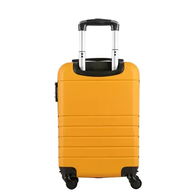 Mala de Viagem Bordo com Rodas 360º Essencial 2 - Amarelo