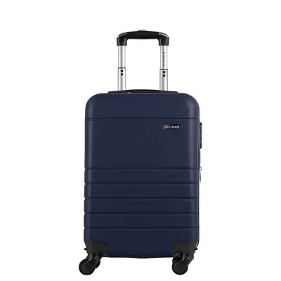 Mala de Viagem Bordo com Rodas 360º Essencial 2 - Azul Marinho
