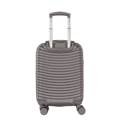 Mala de Viagem Bordo 8 Kg com Rodas 360° Vega 3T - Cinza Grafite