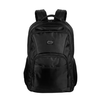 Mochila Grande 2 Compartimentos Cabo de Aço Notebook Sestini ST4000 - Preto
