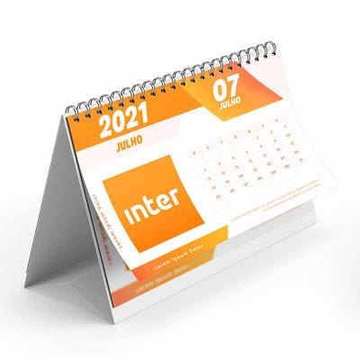 Calendário de Mesa para Escritório