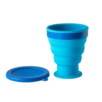 Copo para viagem azul