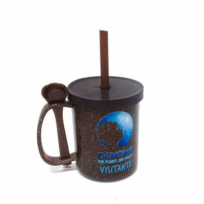 Caneca Térmica com Tampa e Canudo