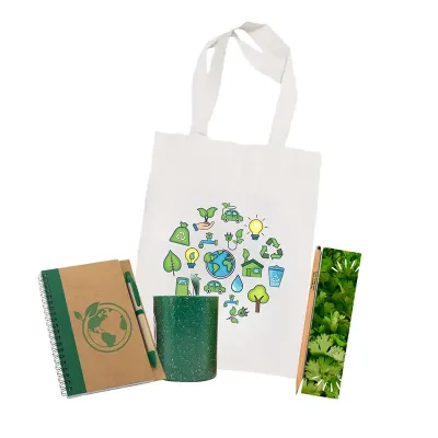 Kit Ecológico Onboarding com várias itens