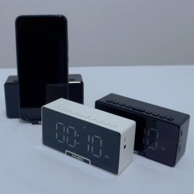 Caixa de Som Multimídia com Relógio Personalizada