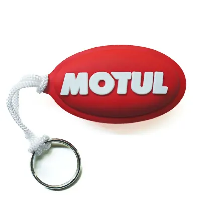 Chaveiro flutuante oval