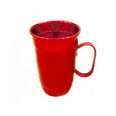Caneca térmica de chopp produzida em alumínio com pintura especial em diversas cores.Capacidade 500 ml.Medidas: 14,5 x 9,5 cm.