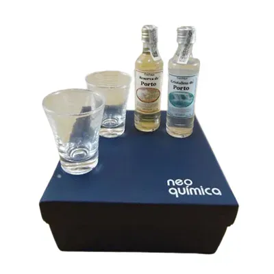 Kit Cachaça com caixa presente 