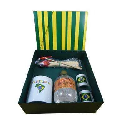 Kit caipirinha em caixa para presente