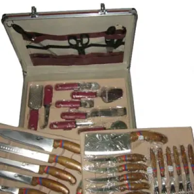 Maleta para churrasco